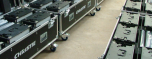 Christie Microtiles ready for hire